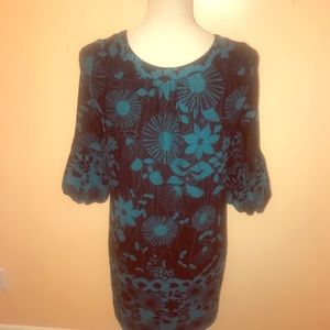 Vintage inspired bell cuffed sleeve Dillard’s